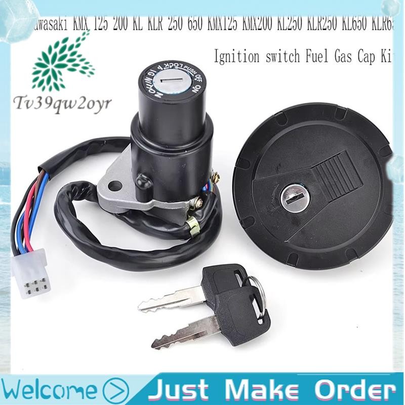 Tv39qw2oyr Switch Fuel Gas Cap Kit for Kawasaki KMX 125 200 KL KL KLR 250 650 KMX125 KMX200 KL250 KL