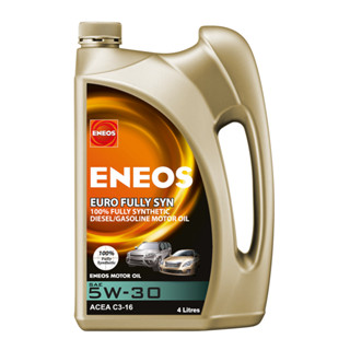 ENEOS EURO Fully Syn 5W-30 ACEA C3-16 เอเนออส ยูโร 100% synt…