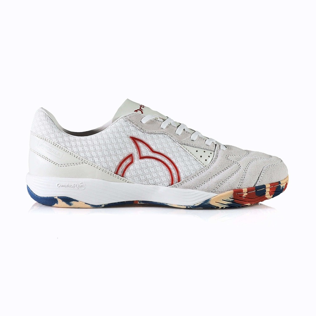 รองเท้าฟุตซอล Ortuseight Jogosala Ascend - Off White/Camo