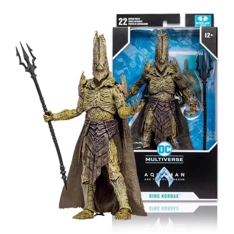 Mcfarlane Aquaman 2 ภาพยนตร์ Kodax แอคชั่นฟิกเกอร์