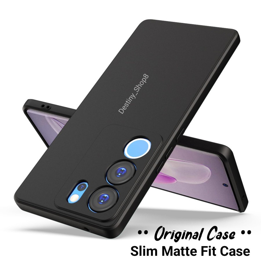 CASE VIV V29E / V27 5G / V27E / V27 PRO / V25 5G / V25E / V25 PRO PREMIUM CASE SLIM MATTE CASE BLACK