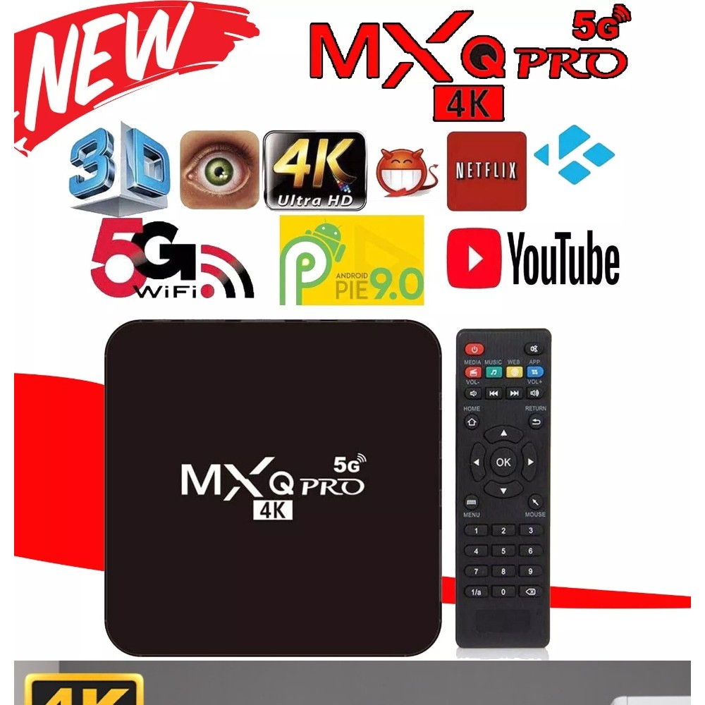 MXQ รีโมทคอนโทรลสากลอุปกรณ์เสริมกล่องทีวี Android ใช้ได้กับ MXQ MXQ PRO MXQ 4K M8S ปัญญาความละเอียดส