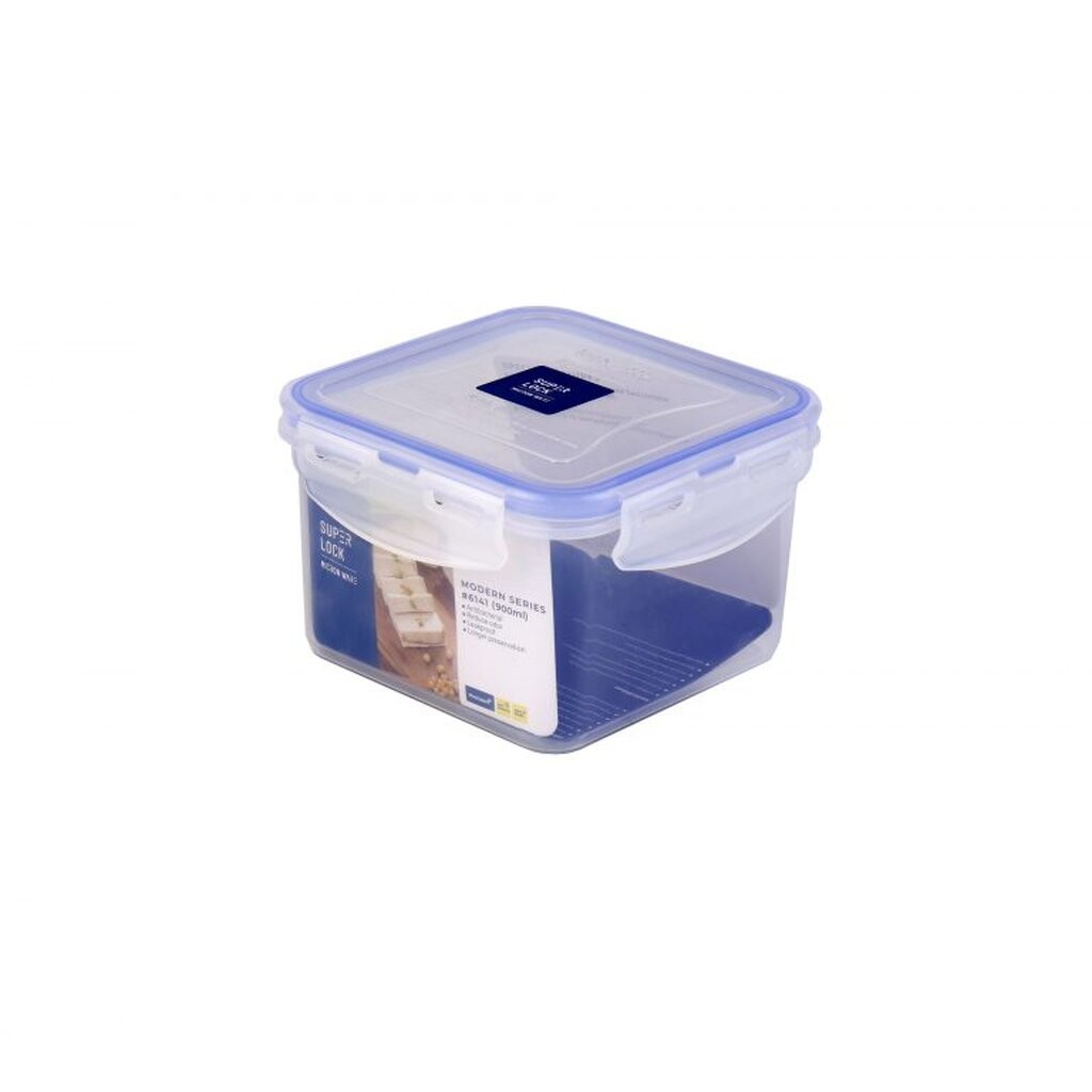Super Lock กล่องใส่อาหาร รุ่น 6141 ความจุ 900 มล. ตรา Micronware