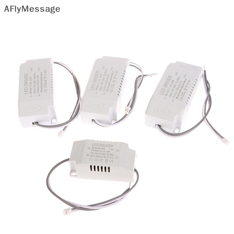 Afl 1PC สี LED Driver 8-24w 24-36w 36-50w 40-60w LED Constant Current Driver Power Unit Supply LED Transformer TH