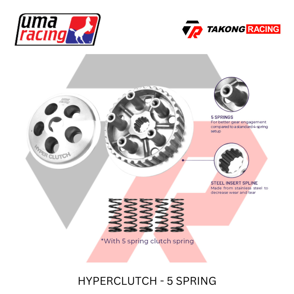 UMA Racing 4 Gear Clutch (5 Spring) - LC4S V1 / V2-V7