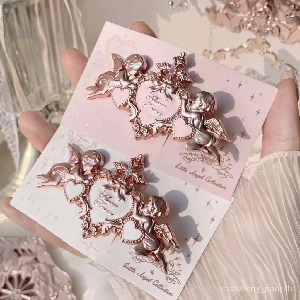 Spot Flower Know Little Angel Barrettes New Product Peripheral Good-looking Cute Light Luxury Western Style Fashion 7atp