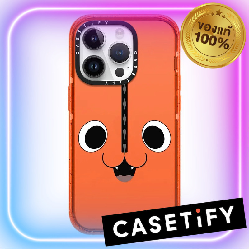 [✨💗พร้อมส่ง💗✨] 14Pro Casetify Chainsaw Man Pochita Happy Impact Case