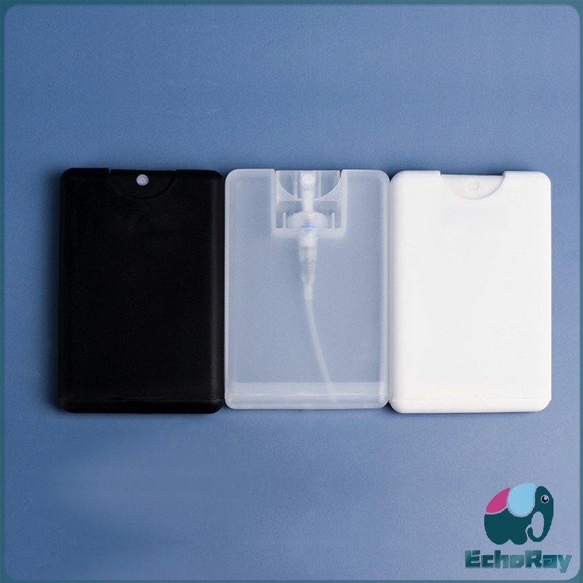 E.R ขวดสเปรย์ทรงการ์ด 20ml ใส่น้ำหอม เเอลกอฮอล์ คุณภาพดี พกพาสะดวก Card spray bottle