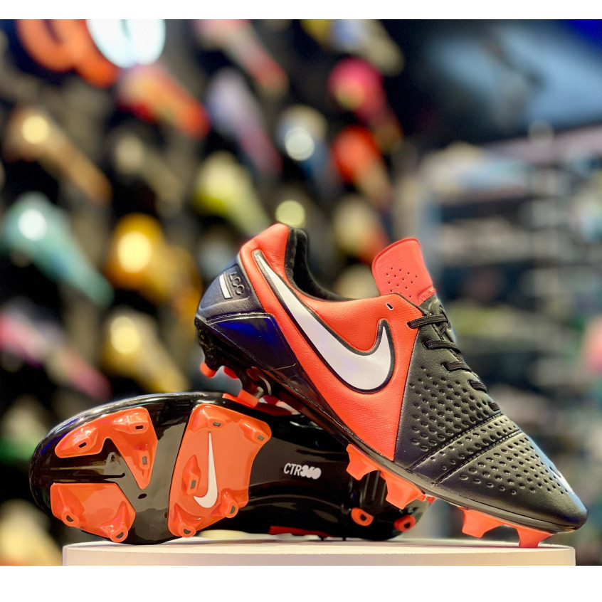 ♞รองเท้า สตั๊ด รองเท้า ฟุตบอล Nike CTR 360 มีแถบยางปั่นไซ้ ฟรี ของแถม ถุงผ้า + ดันทรง + กล่อง ถ่ายจ