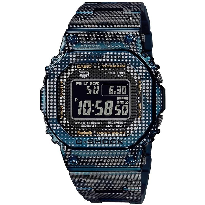 [ส่งตรงจากญี่ปุ่น】[Casio] นาฬิกาข้อมือบลูทูธ ลายพราง วิทยุ G-Shock พลังงานแสงอาทิตย์ Gmw-B5000Tcf-2Jr สําหรับผู้ชาย
