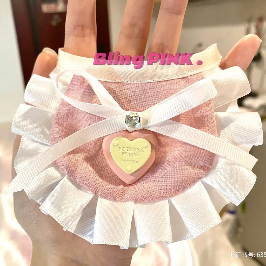 ผ้ากันเปื้อนน้ําลาย ผ้าขนหนูตุ๊กตาสัตว์เลี้ยง สุนัข แมว สีมาการอง แบบเรียบง่าย