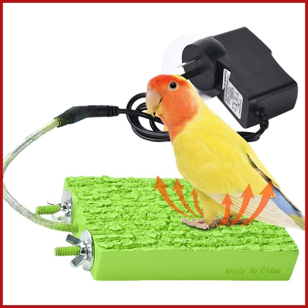 เครื่องทําความร้อนนกสําหรับกรงแพลตฟอร์มนกแก้วเครื่องทําความร้อนนกอุ่น Snuggle up Bird Warmer แพลตฟอร