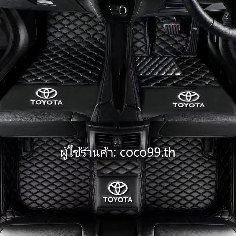 พรมปูพื้นรถยนต์ แบบหนัง สําหรับ Toyota Camry ACV30 ACV40 XV50 XV70 XV70 พรมปูพื้นรถยนต์ พรม พรมหนังเข้ารูป