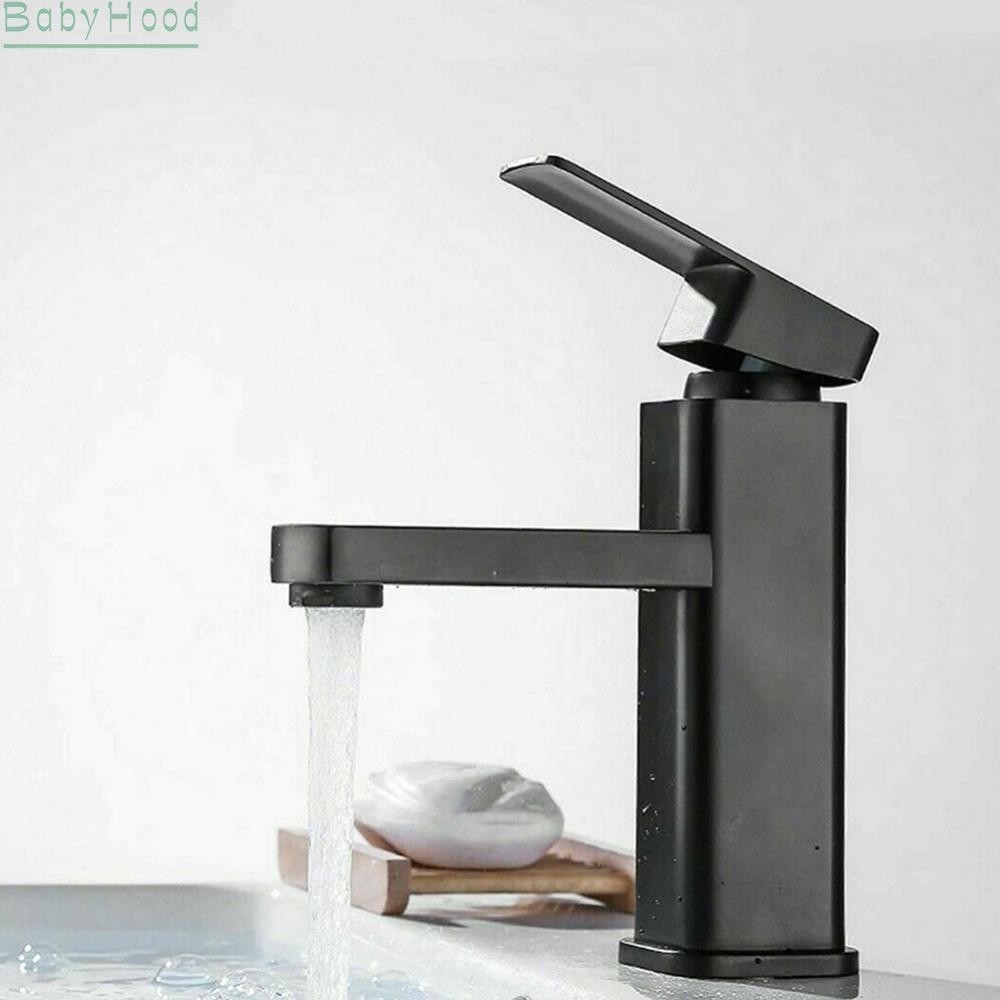 【Big Discounts】Faucet Basin Deck Mounted Hot And Cold Mixer Water Tap Stainless Steel#BBHOOD