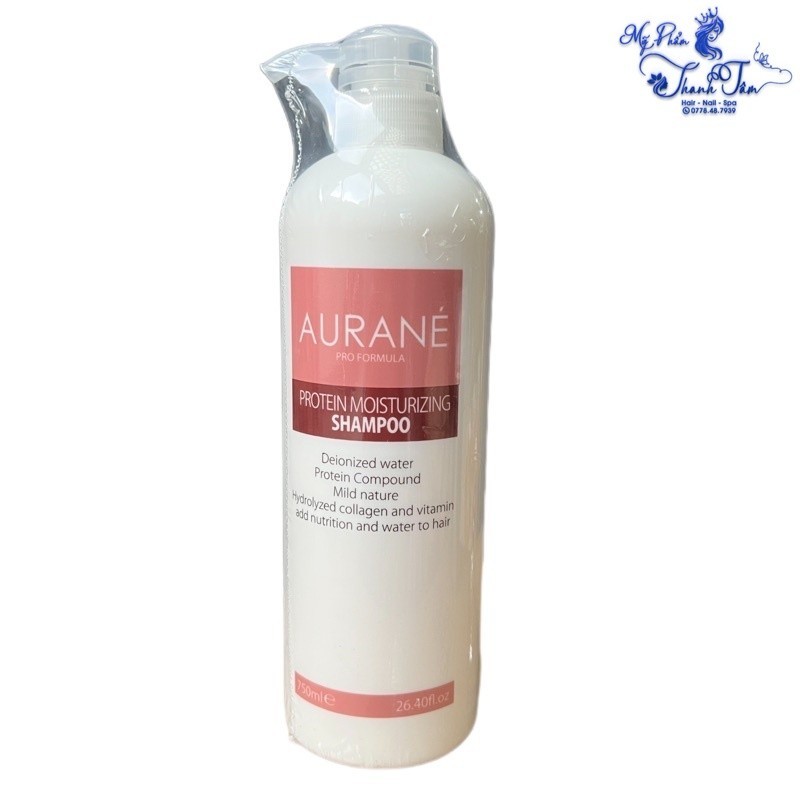 Aurane Protein Moisturizing Shampoo 750ml [ ใหม ่ ]