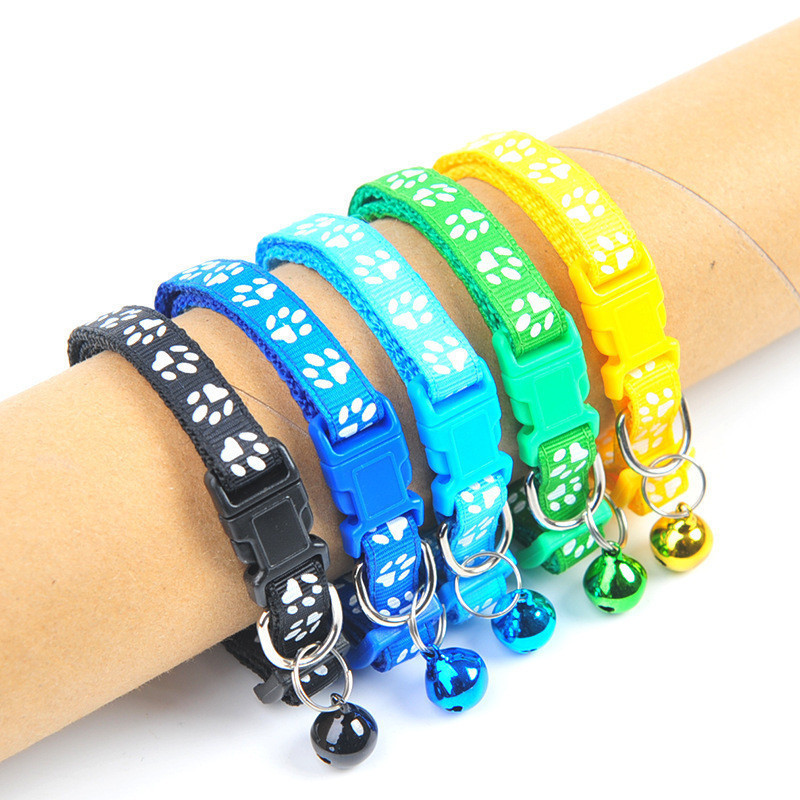 YTL แบบปรับขนาดได้ สำหรับสัตว์เลี้ยง ปลอกคอแมว มีแถบสะท้อนแสง ปลอกคอแมว - รูปที่ 3