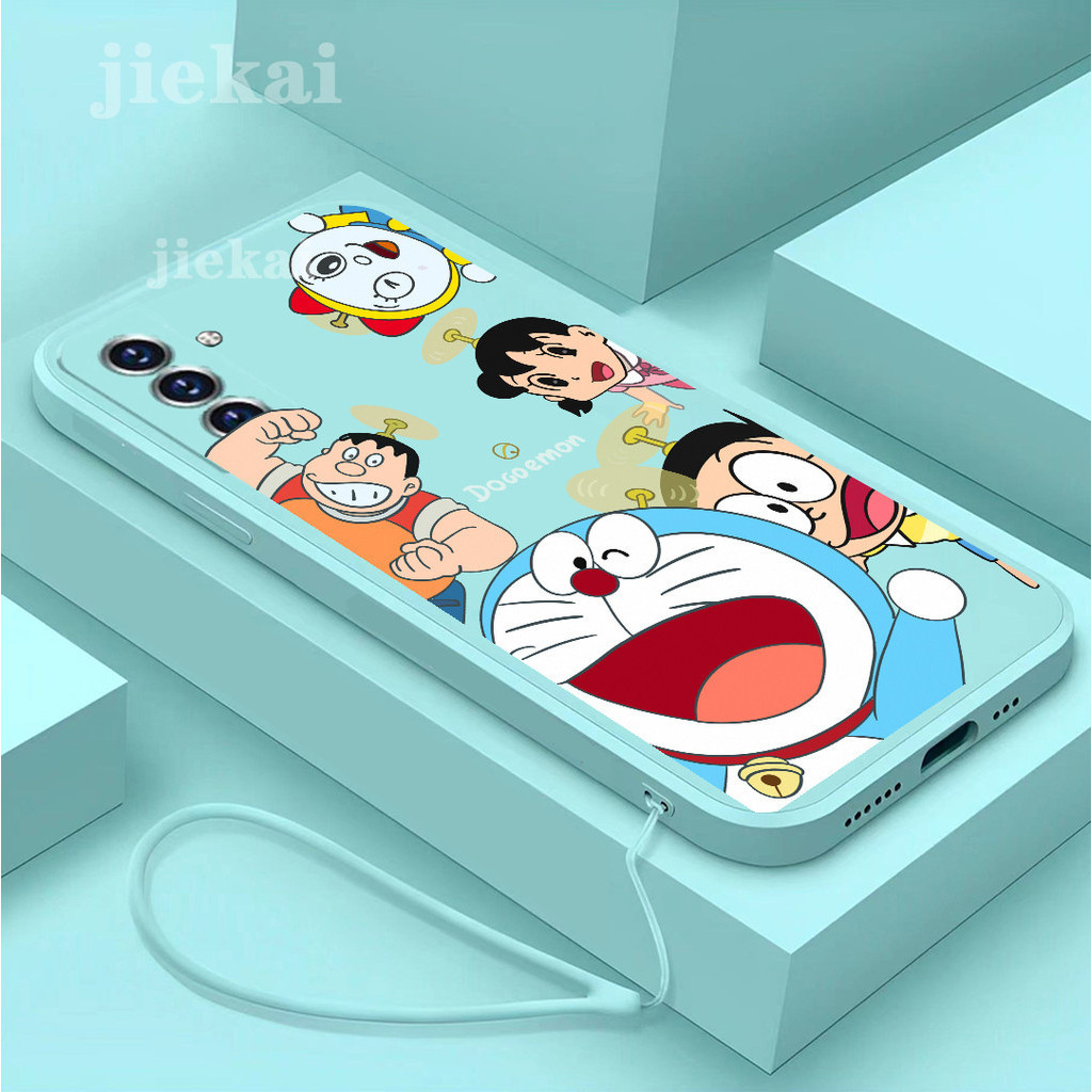 เคสโทรศัพท์มือถือ ลายการ์ตูนโดราเอมอน สําหรับ Samsung Galaxy A31 A32 A50 A50S A30S A52 A52S A53 A70 A70S A71 A72 A73