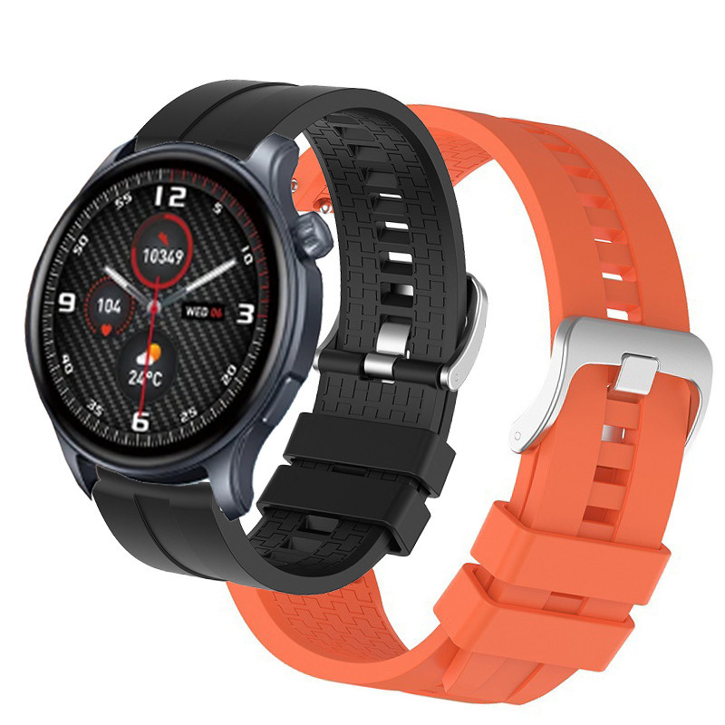 สายนาฬิกาข้อมือซิลิโคน แบบเปลี่ยน สําหรับ Zeblaze Btalk 3 Pro Smart Watch