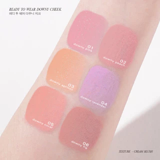 Bbia Ready To Wear Downy Cheek #เปีย (ปัดแก้มเนื้อครีม, เบลอผิว)