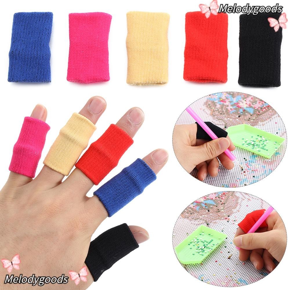 Melodg ปลอกสวมนิ้วมือ บรรเทาอาการปวดมือ สําหรับเย็บปักถักร้อย