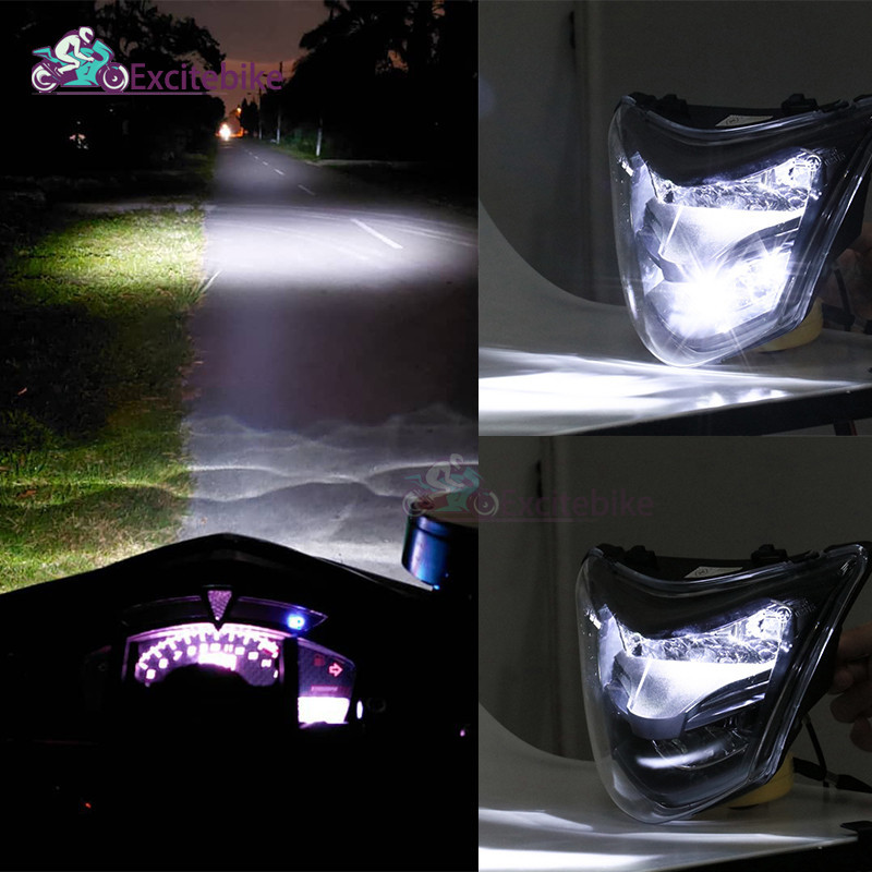 หลอดไฟหน้า LED LC135 V1 Exciter 135 Spark 135i Jupiter mx135 LED HEAD LAMP SMOKE HEADLAMP - รูปที่ 2