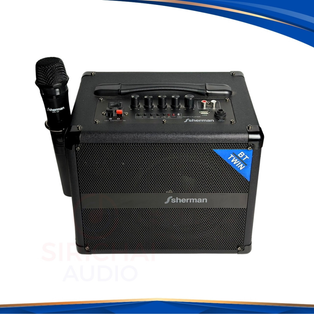 ลำโพงเสียงเพราะ ลำโพง Sherman รุ่น APS-107 (Black)