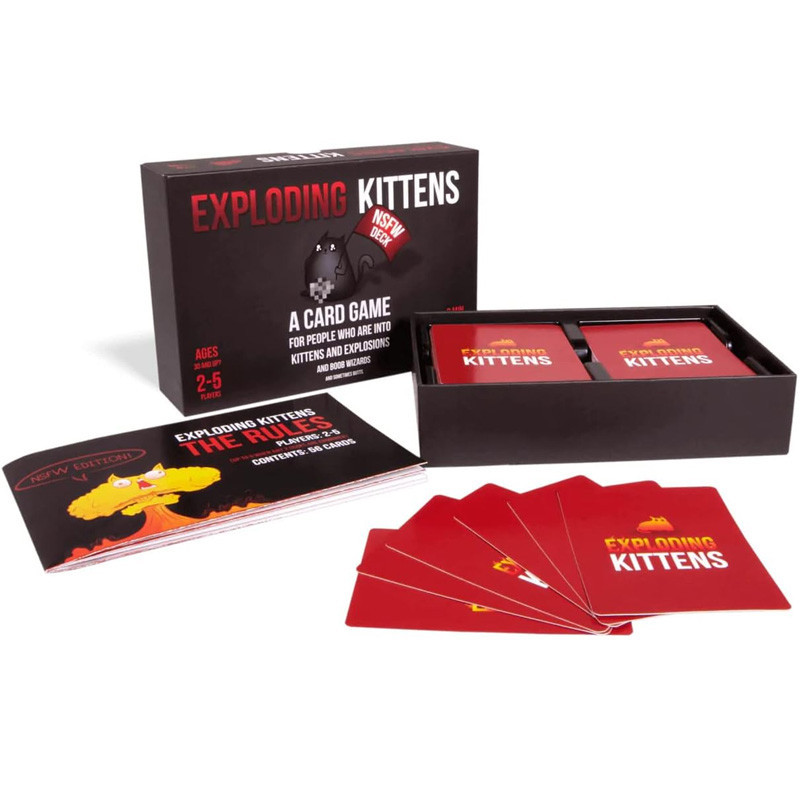 Exploding Kittens การ์ดเกมลูกแมวระเบิด NSFW Edition รูปที่ 2