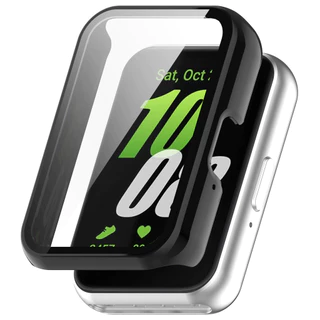 สําหรับ Samsung Galaxy Fit 3 Fit3 SM-R390 Hard PC กรอบฝาครอบกันชน + HD Slim กระจกนิรภัย Anti-scratch ป้องกันหน้าจอ Frosted