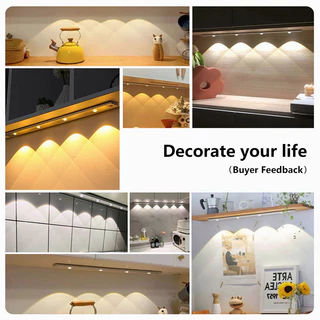 ไฟเซ็นเซอร์ LED ไร้สาย ไฟติดกล่องโมเดล USB สามารถปรับสี ไร้สาย 3 สี ตู้โชว์โมเดล