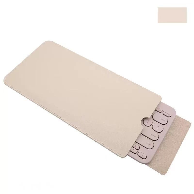 Logitech K380 Leather Keyboard Bag K580 Keyboard Storage Bag Portable Liner Anti-dust Protective Cas