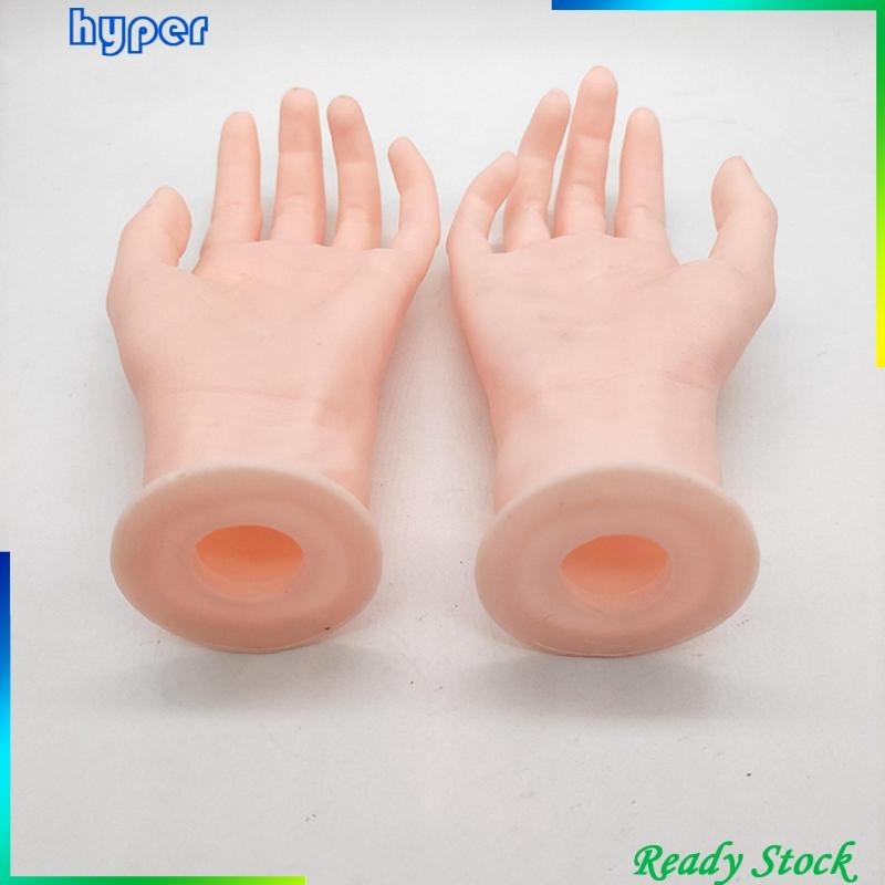 หุ่นมือซิลิโคน พร็อพถ่ายรูป สําหรับฝึกฝน