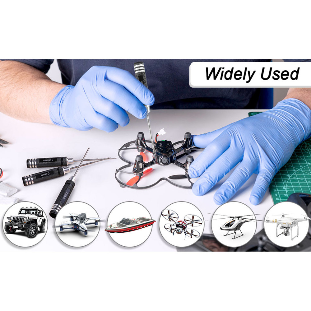 9imod ชุดไขควงหกเหลี่ยม 1.5 2.0 2.5 มม. สําหรับซ่อมแซมรถบังคับ 7 ชิ้น