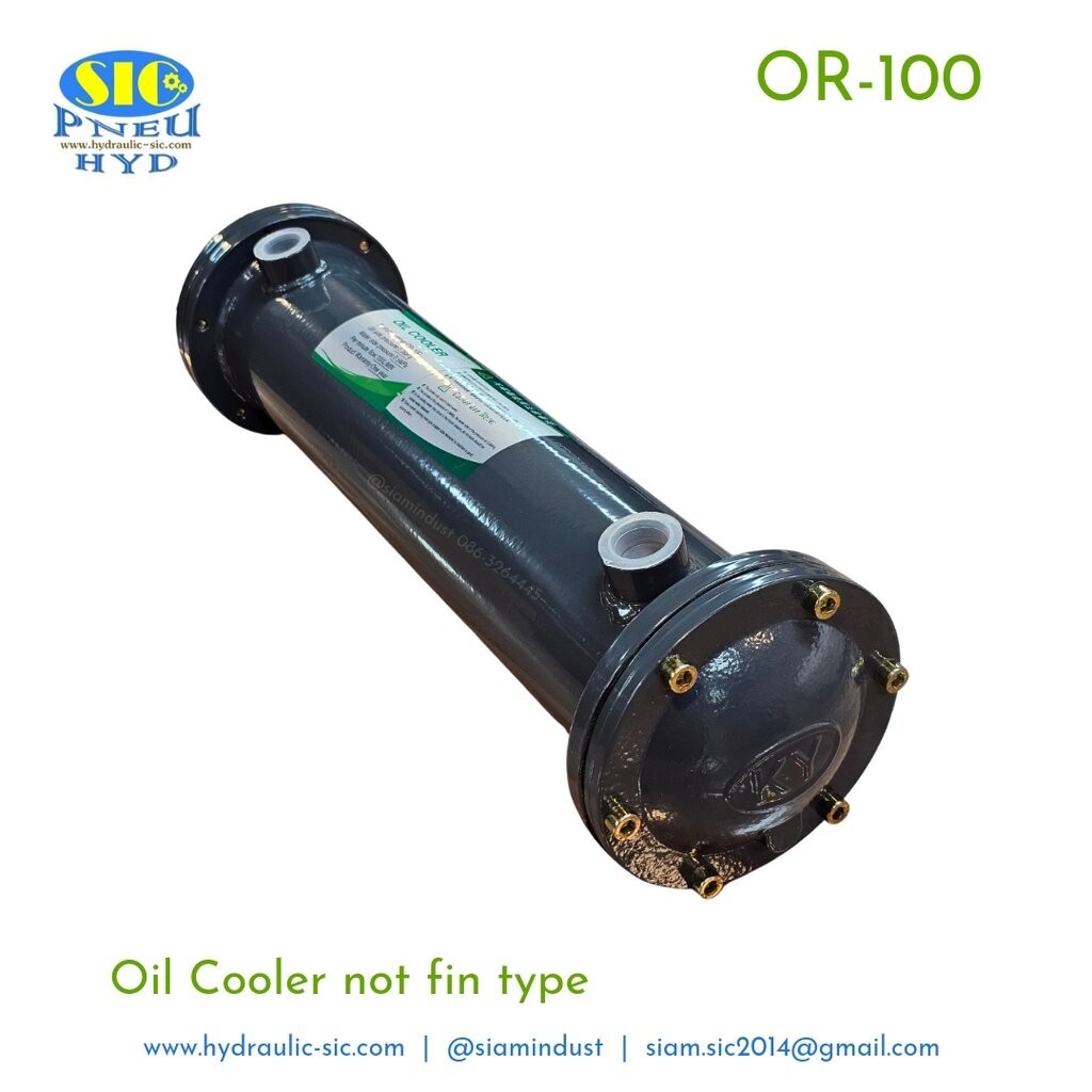 OR-100 : KY-OR-100 Oil Cooler 100 LPM No Fin Type
