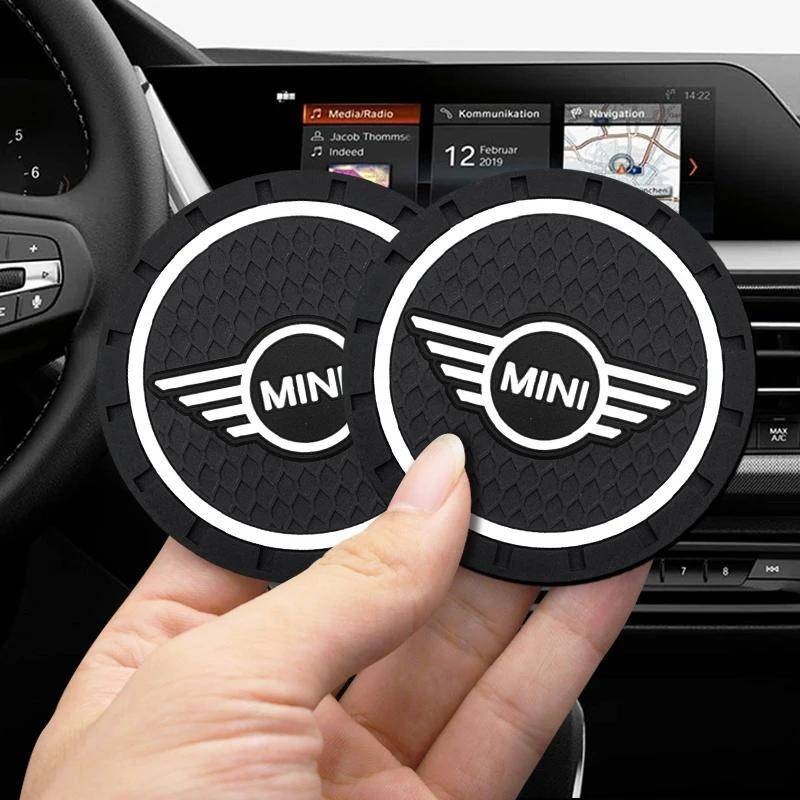 แผ่นกันลื่น กันน้ํา สีดํา สําหรับรถยนต์ Mini Cooper S 2011 2012 2013 R56 R50 R53 F56 F55 R60