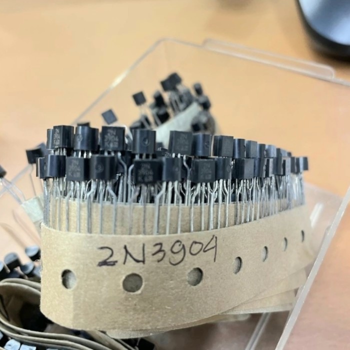 2N3904 ต้นฉบับ KEC ต้นฉบับ 2N 3904 2 N3904 2 N ทรานซิสเตอร์ TR 1 Fajar อิเล็กโทร 2