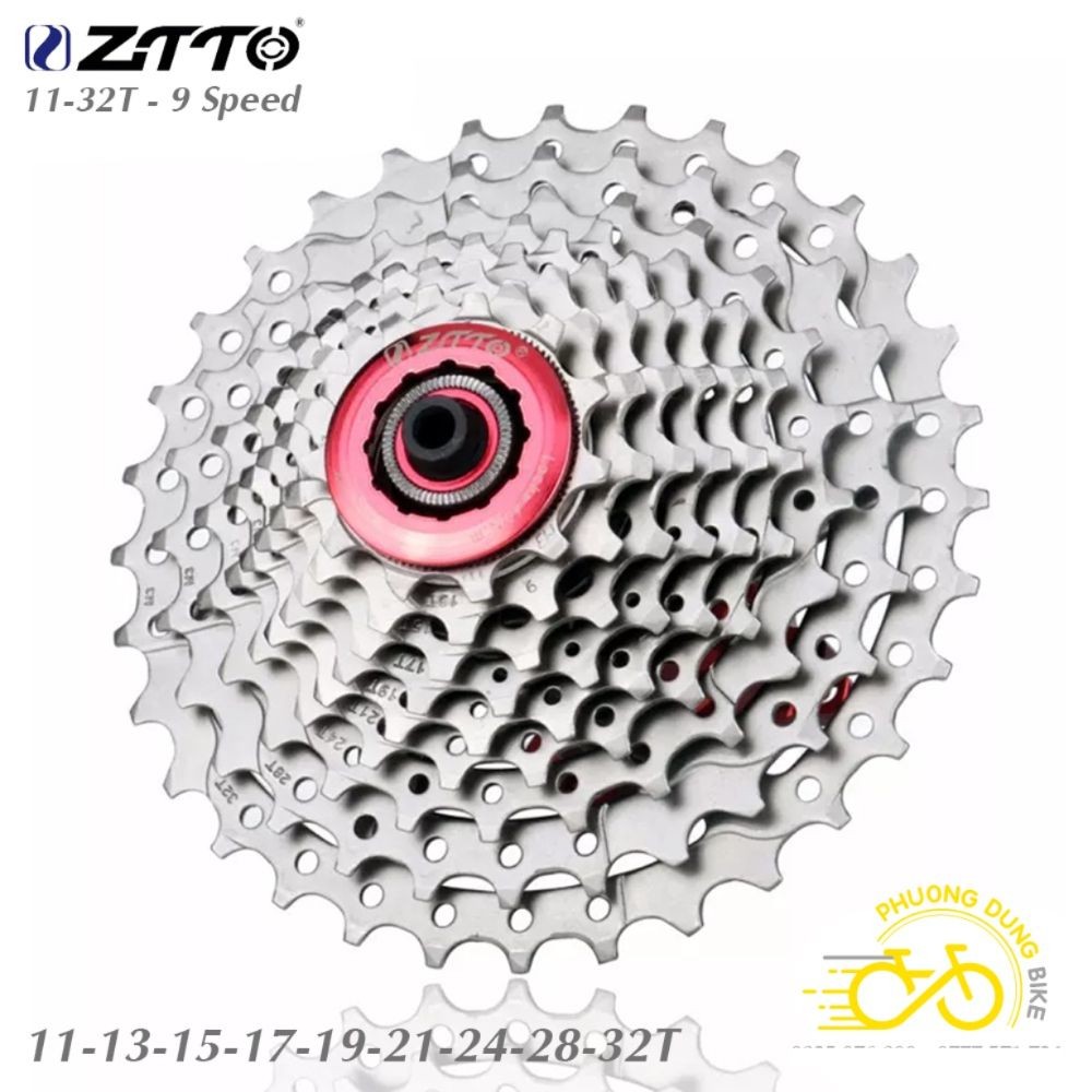 ZiTTO 11-32T จักรยาน 9 ขั้นตอน freewheel - ของแท้