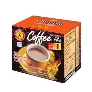 Naturegift Coffee Plus เนเจอร์กิฟ คอฟฟี่ พลัส สูตรต้นตำรับ กล่องละ 10 ซอง Nature Gift กาแฟปรุงสำเร็จ