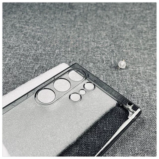 เคสซิลิโคนอ่อนนุ่มบางเฉียบสําหรับ Samsung Galaxy S25 S24 S23 S26 Ultra 5G โปร่งใสฝาครอบโทรศัพท์ด้านหลัง