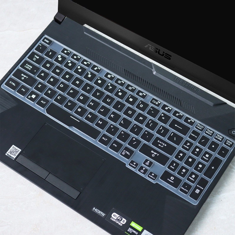 แป้นพิมพ์แล็ปท็อปฝาครอบ Asus Tuf Gaming A15 A17 FA706 FA506 FX506L FX706H FX506H F15 F17 FA506IH FA506iu FA506iv Fa506ii Fa706ii คีย์บอร์ด Flim