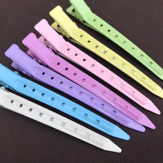 O1193 ❤️1 บาท กิ๊บปากเป็ดติดผม สีเงินโลหะ ช่วยเก็บไรผม สไตล์เกาหลีเรียบง่าย นักเรียนสำหรับผู้หญิง ราคาต่อชิ้น