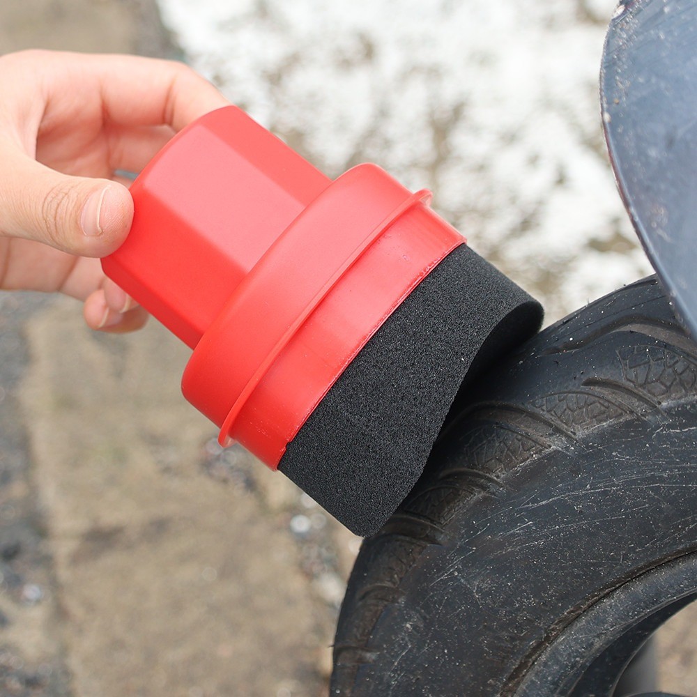 ฟองน้ําขัดล้อรถโค้ง - แปรงทําความสะอาดการบํารุงรักษารถยนต์ - ยางอัตโนมัติ แว็กซ์ ผู้สมัคร - อุปกรณ์ยานยนต์ - แผ่นทําความสะอาดยางพร้อมฝาปิด - รูปที่ 3