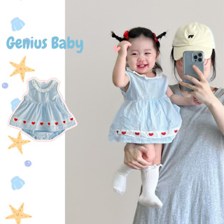 ฤดูร้อนใหม่เสื้อผ้าเด็กสาวแขนกุดบอดี้สูท 0-24 เดือนเด็กบางน่…