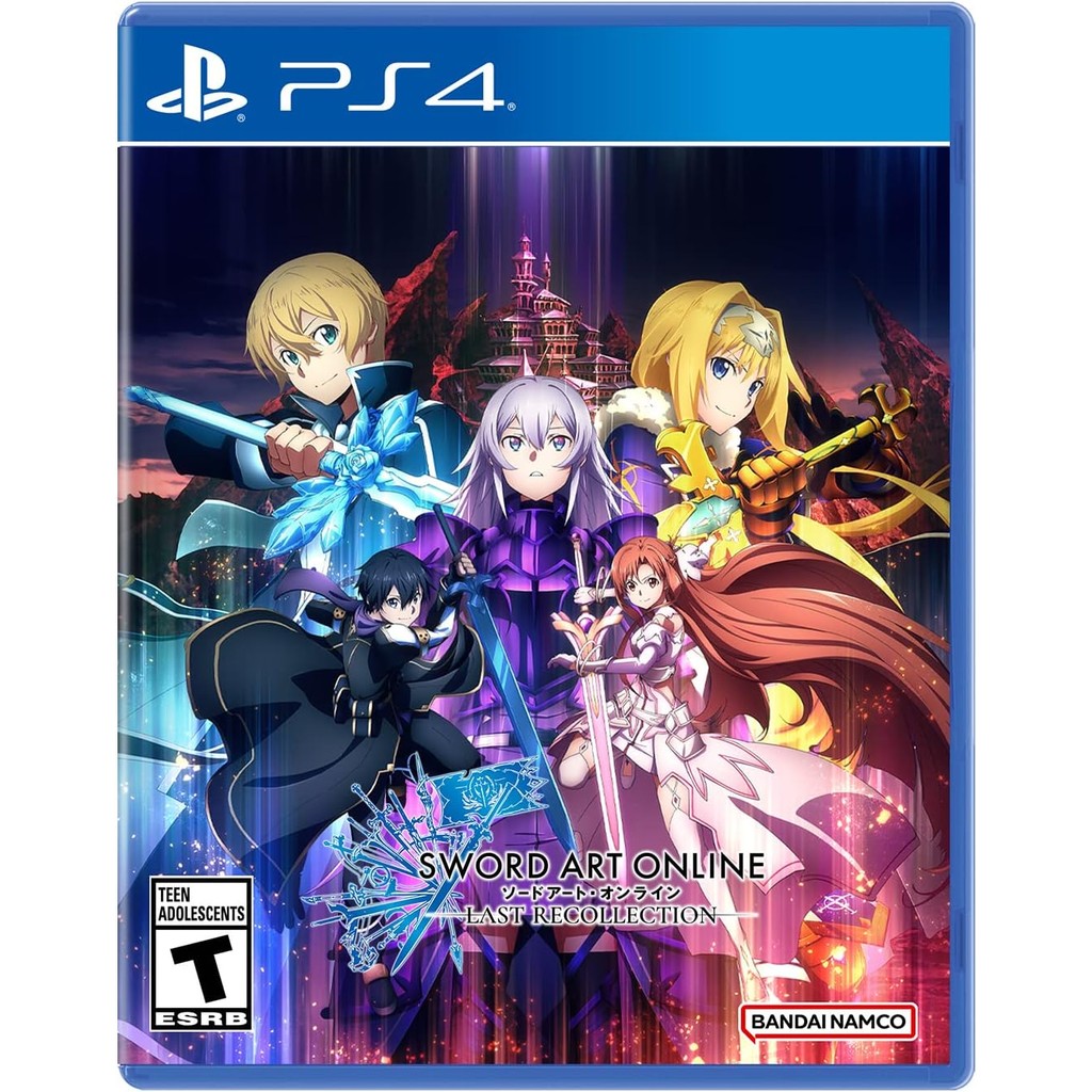 แผ่นเกม💿 Ps4 Sword Art Online : Last Recollection | แท้มือ1 🆕 | Zone1 (All) US (ภาษา Eng) | Playstat