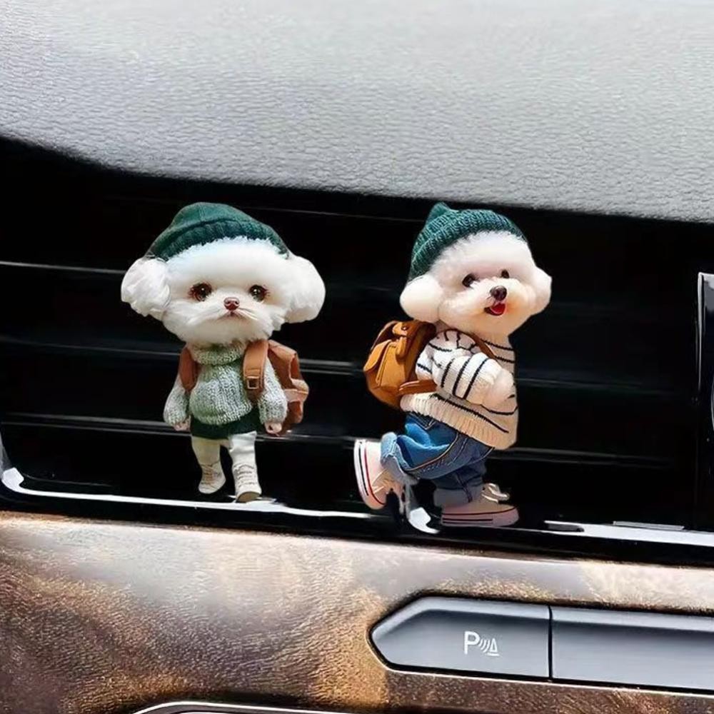 FYY Car Cat Air Freshener Diffuser Outlet Vent คลิปน้ําหอม Air Outlet Aroma Diffuser คลิประบายอากาศรถตกแต่งภายใน - รูปที่ 4