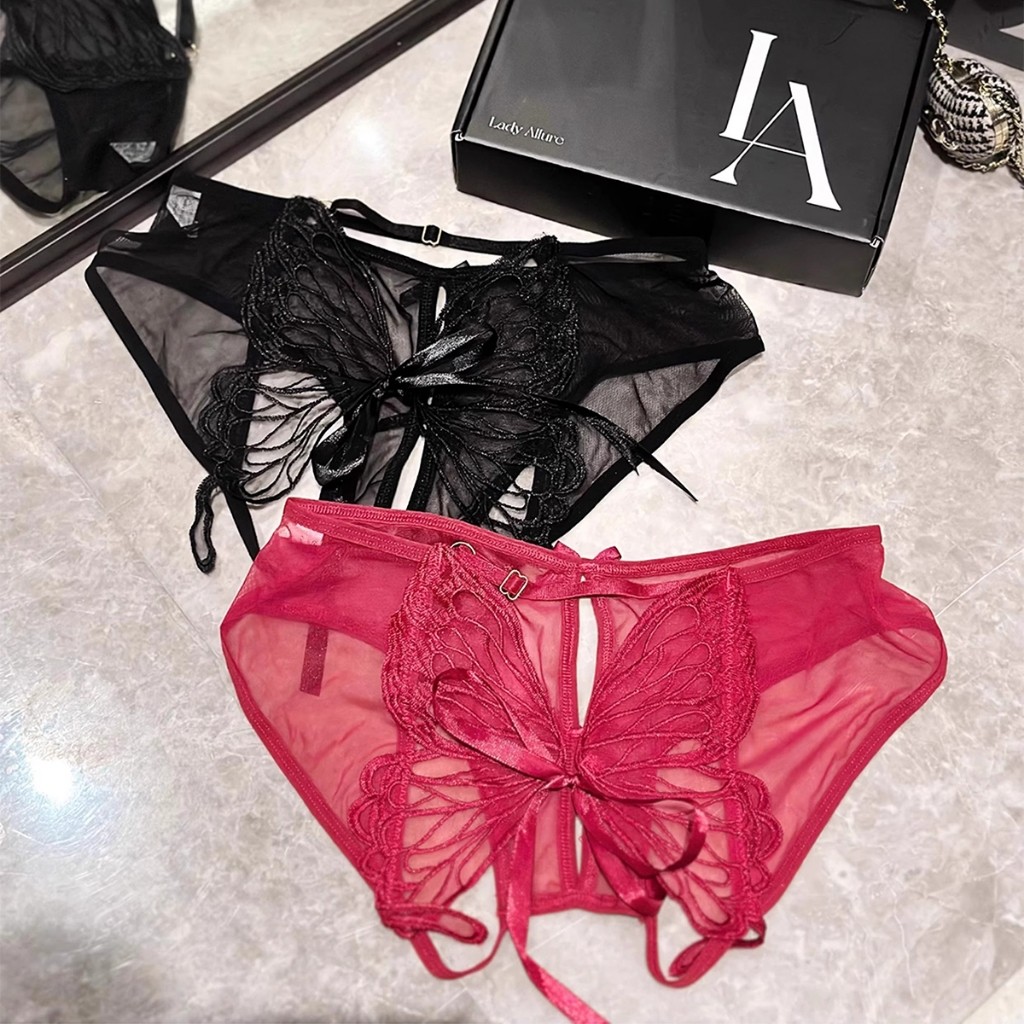 SexyNight 💞💞 กางเกงชั้นในเซ็กซี่ เปิดเป้า ตาข่าย ผีเสื้อ สิ่งล่อใจ ราคาถูก พร้อมส่งจากไทย - รูปที่ 7