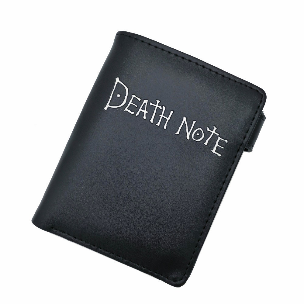 กระเป๋าสตางค์ใบสั้นหนัง PU Anime Death Note