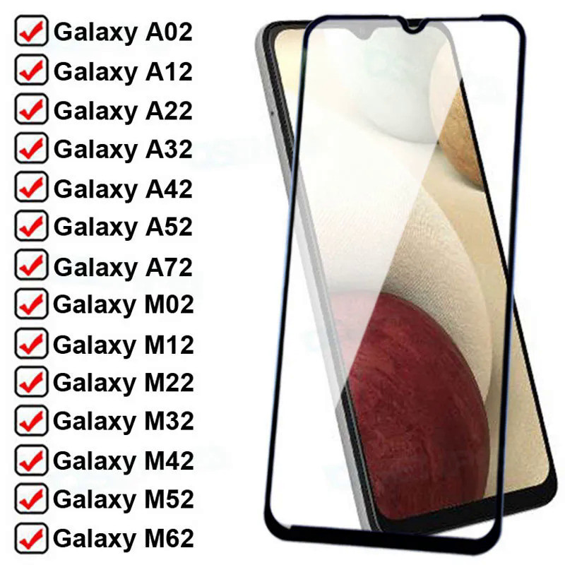 ฟิล์มกระจกกันรอยหน้าจอ 100d กันระเบิด สําหรับ Samsung Galaxy A02 A12 A22 A32 A42 A52 A52 A72 M02 M12 M22 M32 M52 M52 M62 Gehard Glas 1QJO