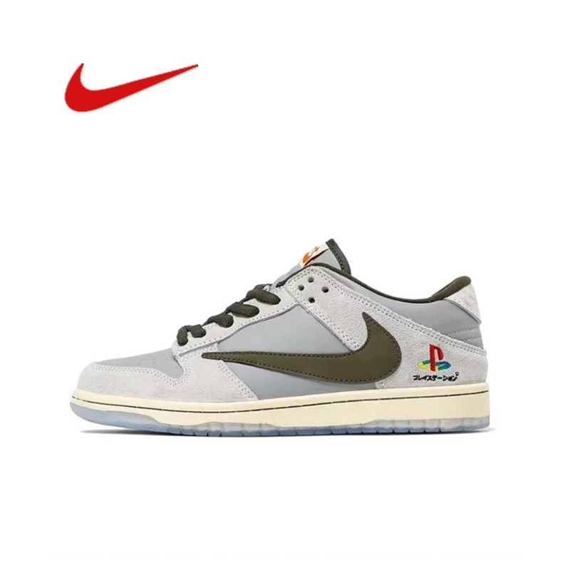 ♞,♘,♙Travis Scott x Playstation x Nike SB Dunk LowProduct ของแท้ 100% แนะนำ leisure