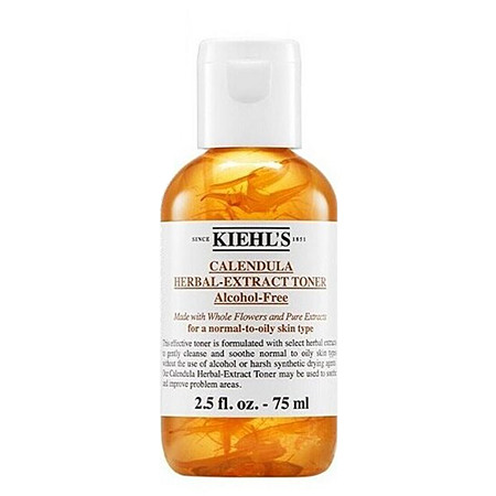 Kiehl's Calendula Herbal-Extract Toner Alcohol-Free 75ml (No Box) และต่อต้านอนุมูลอิสระ