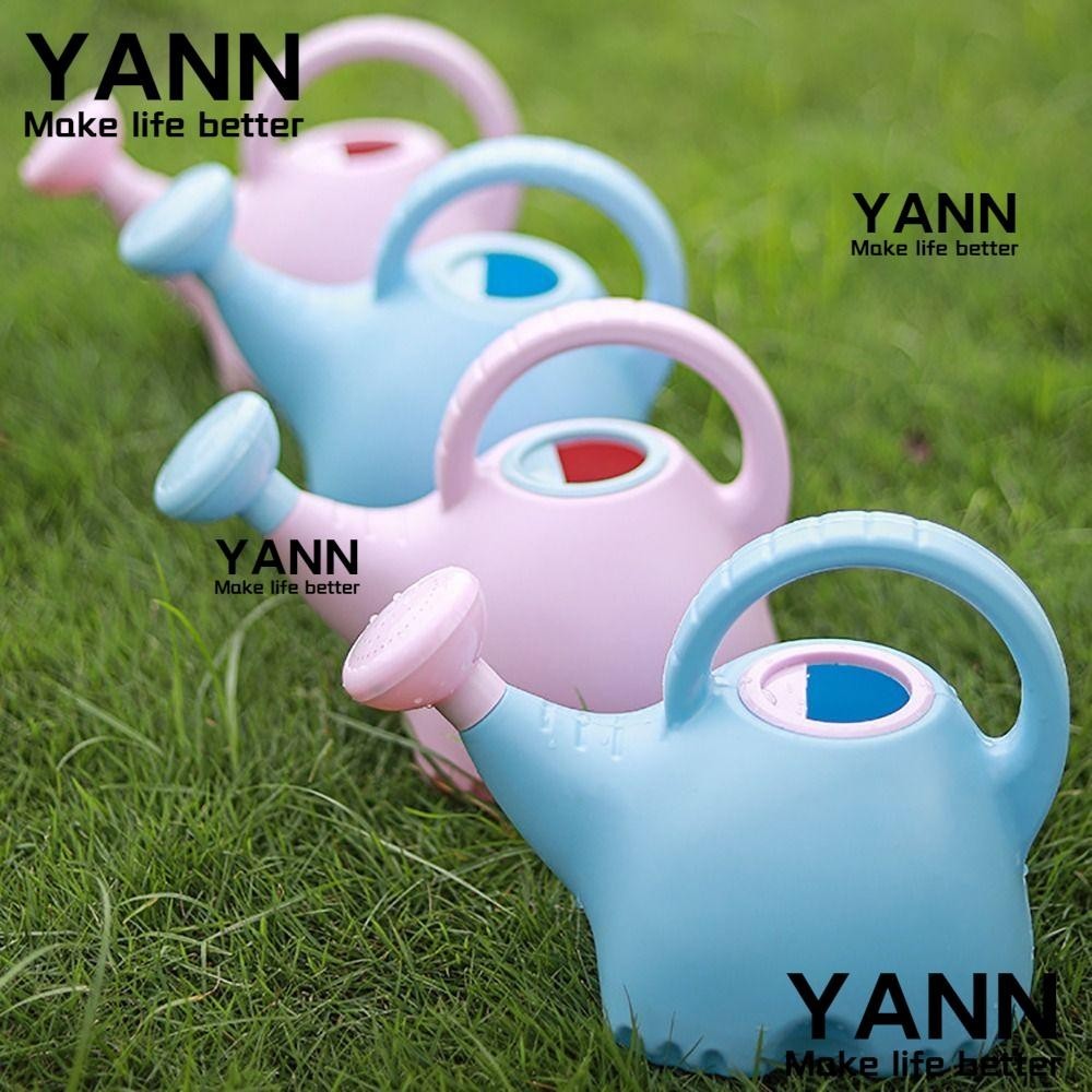 Yann1 บัวรดน้ําต้นไม้ รูปดอกไม้น่ารัก ขนาด 2200 มล. สําหรับเด็ก